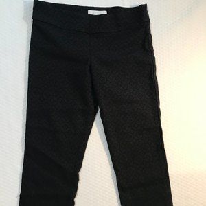 MARGARET M WOMEN CAPRI PANT SZ MED MADE IN CANADA STRETCH